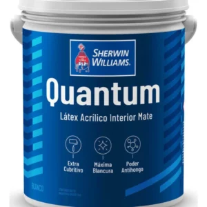 Pintura Quantum Látex Acrílico Interior Mate Blanco