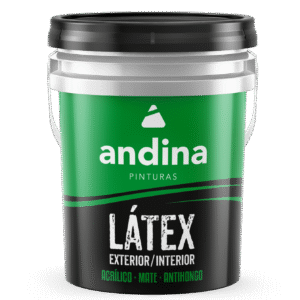 ANDINA LATEX E INTERIOR/EXTERIOR BLANCO 20L