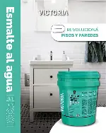 VICTORIA ESMALTE AL AGUA EPOXI X 1 L
